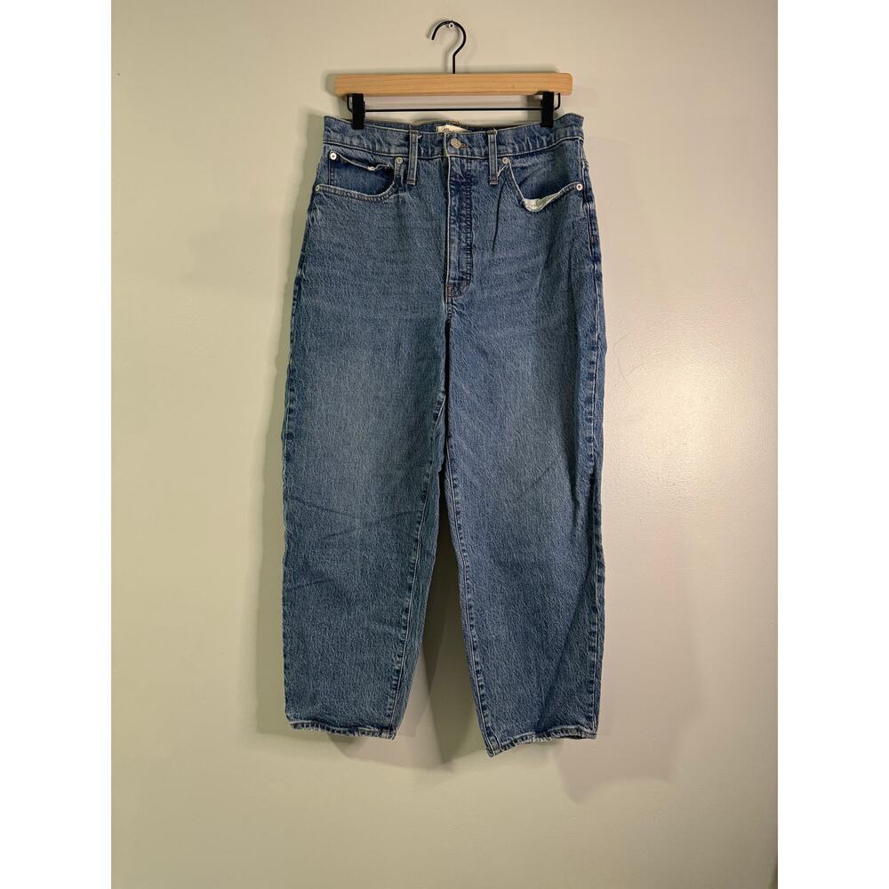 Madewell med wash balloon style jeans size 29 - Picture 2 of 10